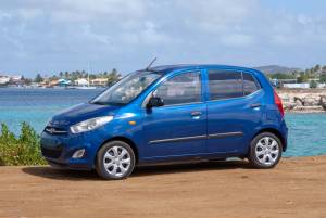 Tropical car rental Bonaire - Hyundai i10 auto huren
